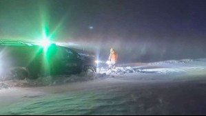 Debido a nieve y viento blanco: Al menos 27 personas están atrapadas en precordillera de la región de Antofagasta