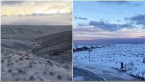 No ocurría hace más de 10 años: Video muestra el desierto de Atacama completamente nevado