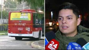 'Iba al consultorio y la atropellaron': El duro testimonio del hijo de mujer fallecida por impacto de bus Red en Pudahuel
