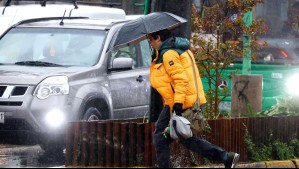 Pronostican precipitaciones para este fin de semana en Santiago: ¿Cuánto lloverá en la capital?