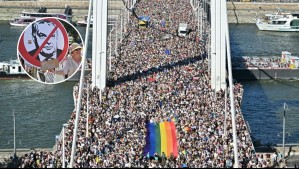 Con afluencia récord: Miles de personas desafían prohibición del primer ministro húngaro a Marcha del Orgullo en Budapest