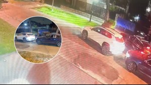 Registran violento robo con intimidación en Ñuñoa: Delincuentes realizan encerrona y sustraen vehículo en plena vía pública