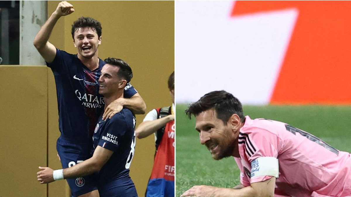 Mundial de clubes: El PSG masacró y eliminó el Inter de Miami de Lionel Messi