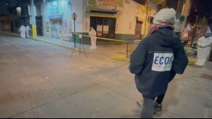 Homicidio frustrado se registró en la comuna de Estación Central: Dos personas fueron lesionadas por impactos de bala
