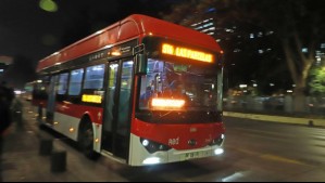 El desconocido derecho que puedes ejercer como pasajero de buses Red durante las noches