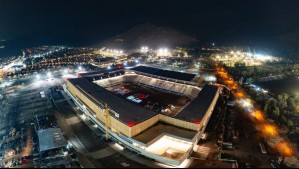 Claro Arena enciende sus luces con energía 100% renovable y se prepara para su inauguración en septiembre