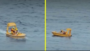 Padre se lanzó al mar para rescatar a su hija que cayó desde un crucero de Disney