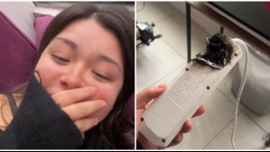 'Casi nos morimos quemadas': Compró alargador chino en Barrio Meiggs y su oficina estuvo a punto de incendiarse