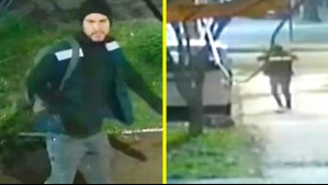 Video muestra a delincuente entrando a robar a jardín infantil en Ñuñoa: Mantiene amplio prontuario por el mismo delito