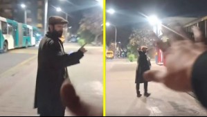 Salió a grabar un TikTok de noche y se encontró con el Presidente Gabriel Boric: 'Es lo más loco que me ha pasado'