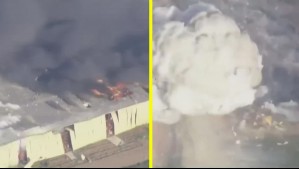 Se vio una enorme bola de fuego: Registran fuerte explosión en fábrica de pirotecnia en California