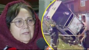 'Había terminado de orar y de repente siento un bombazo': Habla dueña de la casa impactada por vehículo en Macul