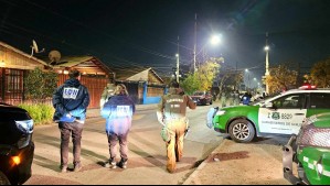 Hombre es asesinado a balazos en Pedro Aguirre Cerda: Una segunda víctima resultó herida de bala