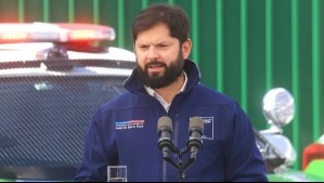 Boric inaugura tenencia en La Pintana: 'Delincuencia no se combate con críticas desaforadas, se combate con trabajo'