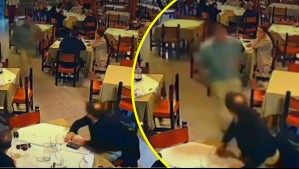 Cliente de restaurante en Perú se agarró a combos, lo expulsaron y como venganza chocó el local