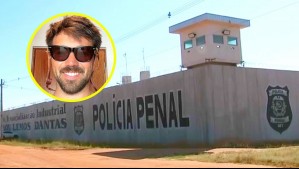 Con alta seguridad e inhibidores de señal: Así es la cárcel donde Martín de los Santos está detenido en Brasil