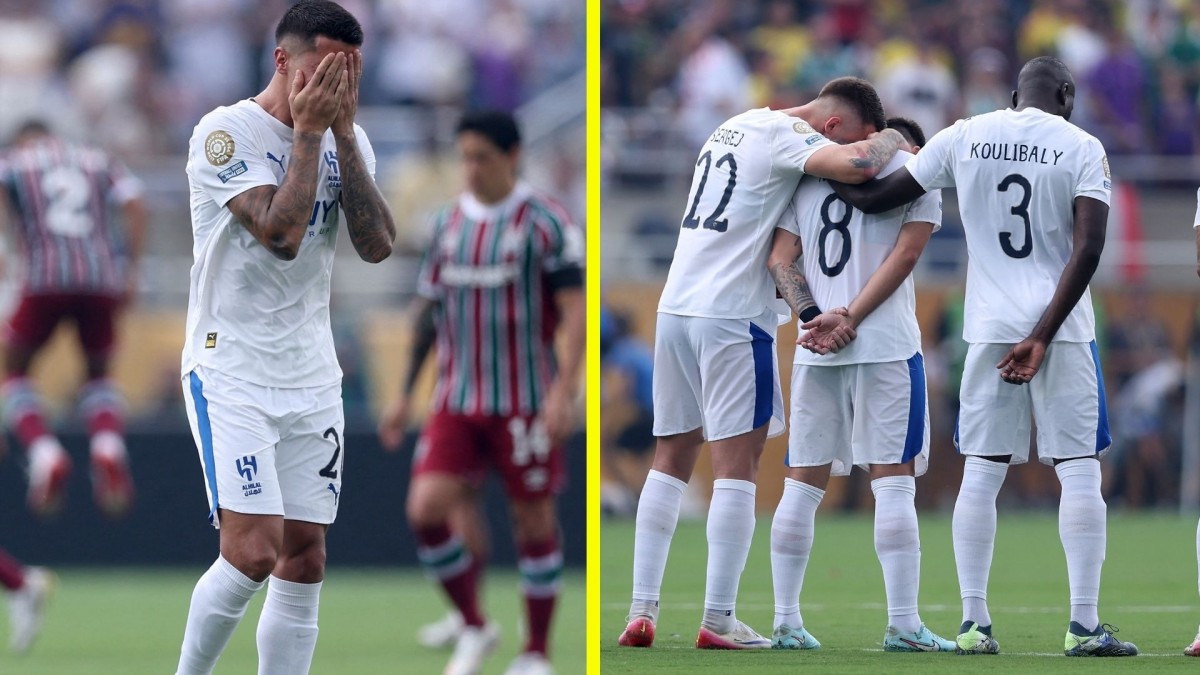 La emoción de los compañeros de Diogo Jota en el minuto de silencio durante partido de Fluminense vs. Al-Hilal