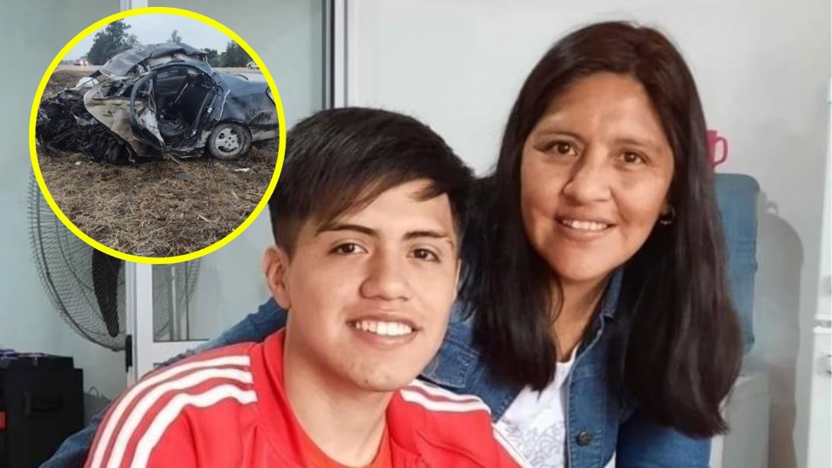 Tragedia en Argentina: Madre e hijo mueren al regresar de un funeral tras choque frontal en la autopista