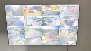 Carabineros fueron atacados y terminaron descubriendo un departamento con avanzado sistema de cámaras de vigilancia