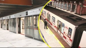 Metro de Santiago inicia trabajos en Línea 1 para instalación de puertas en los andenes