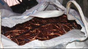 Carabineros decomisa más de 9 toneladas de cobre en Puerto Montt
