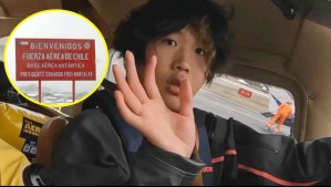 Es la primera persona en ser formalizada desde la Antártica: Joven influencer sigue atrapado tras aterrizaje no autorizado