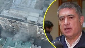 'Podía haber almacenamiento de cianuro': Alcalde Desbordes revela grave denuncia sobre edificio incendiado en Santiago