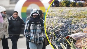 Mínimas de hasta -3°C: Emiten advertencia por heladas en la Región Metropolitana y otras tres regiones para el fin de semana
