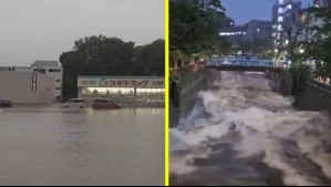 Intensas lluvias y desbordes de ríos: Así sonaron las sirenas de inundación en Japón