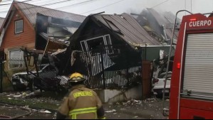Reportan explosión de vivienda en Temuco: Investigan eventual fuga de gas