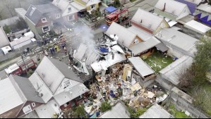 Confirman fallecimiento de una adulta mayor en 'explosión por acumulación de gas' en vivienda de Temuco