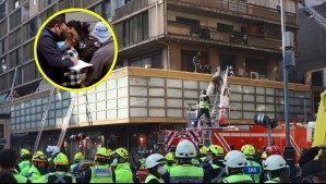 Edificio incendiado en Santiago Centro seguirá cerrado: Residentes solo podrán entrar por 10 minutos y acompañados de inspectores