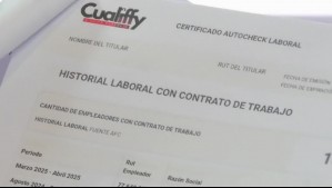Así funciona el primer certificado laboral de Chile: Revela licencias médicas, empleadores y más
