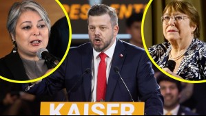 'Lo que viene es mucho peor': Kaiser defiende sus dichos contra Jeannette Jara y la expresidenta Michelle Bachelet