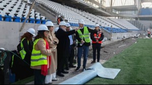 Será uno de los más modernos de Latinoamérica: Autoridades visitan el nuevo estadio de la UC y anuncian su certificación