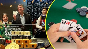 Jugador fue al casino y terminó ganando 395 millones de pesos en Draw Poker: 'Fue una experiencia soñada'