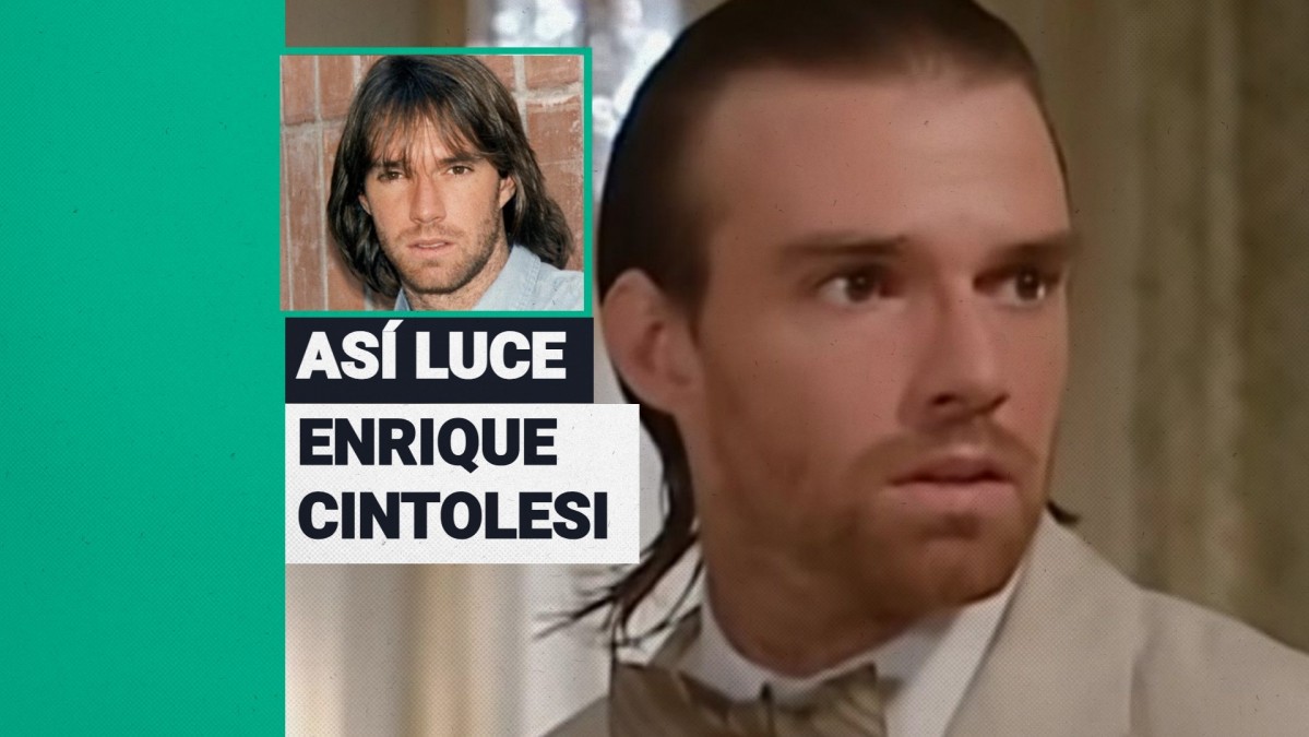 A casi 30 años del estreno de la teleserie: Así luce hoy Enrique Cintolesi, el fantasma de 