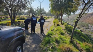 Se reporta hallazgo de cuerpo de hombre adulto en Colina: 'Presenta múltiples impactos de bala'