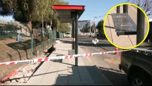 Empresa que instaló paradero 'al revés' reconoce que hubo un error, pero no el que se pensaba: Ahora quedará sin asientos
