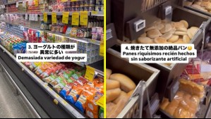 Japonés muestra las 11 cosas que más le impactaron de supermercado en Chile: 'Podría quedarme durante horas'