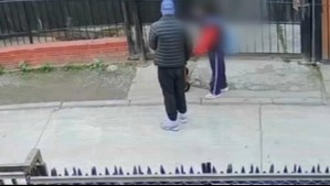 Video muestra asalto a escolar de 11 años en Pudahuel: Sujetos la intimidaron con una pistola