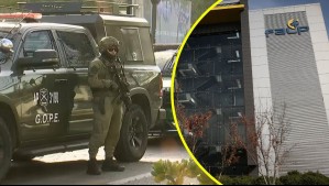 Gran operativo policial por chequeo médico del 'Comandante Ramiro' en el instituto oncológico FALP