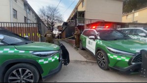 Parricidio frustrado en Puente Alto: Sujeto es herido de bala por Carabineros tras apuñalar a su hijo de 4 años