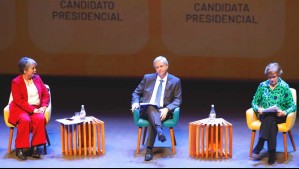 Tenso cara a cara entre Jara, Kast y Matthei: Líder del Partido Republicano fue abucheado en el Salmón Summit 2025