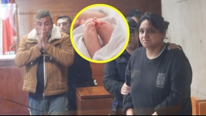 Grave y con cocaína en su cuerpo: Actualizan estado de salud de bebé de 9 meses y amplían detención de madre y padrastro