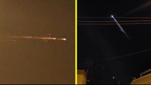 ¿Meteorito? ¿Basura espacial?: Captan objetos luminosos en los cielos de la zona norte de Chile