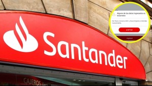 Usuarios reportan intermitencia de los servicios digitales de Banco Santander