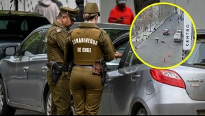 Atropellan a Carabinero durante fiscalización fuera de La Moneda: Conductor estaba ebrio y tenía orden vigente