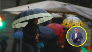 Julio se despide con lluvias: Meteorólogo de Megatiempo apuesta 'todas sus fichas' sobre el día en que lloverá en Santiago