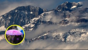 Lluvia en plena cordillera: Meteorología emite alerta y aviso por precipitaciones con isoterma alta para cuatro regiones